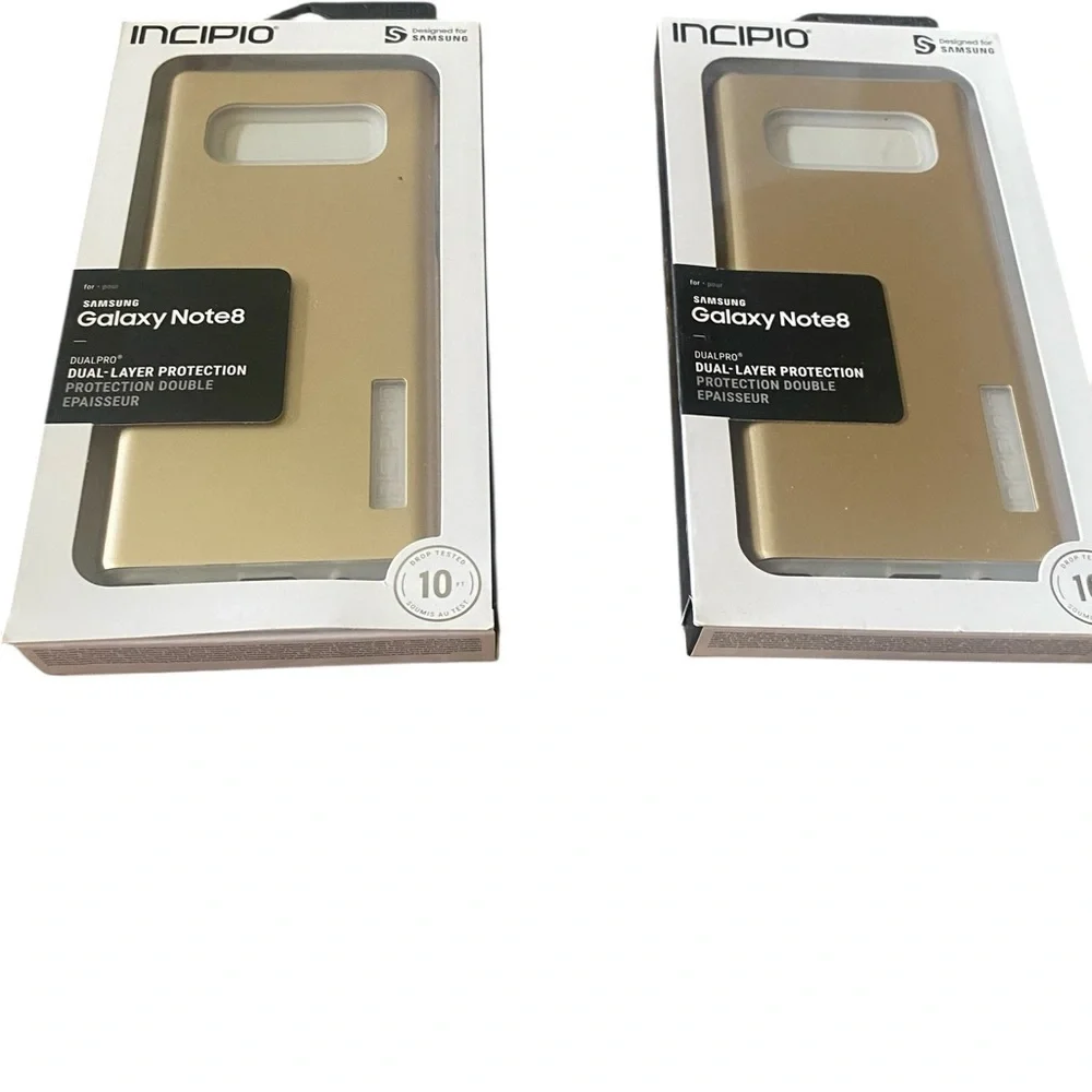 Incipio Gold Dual-Layer Case for Samsung Galaxy Note8